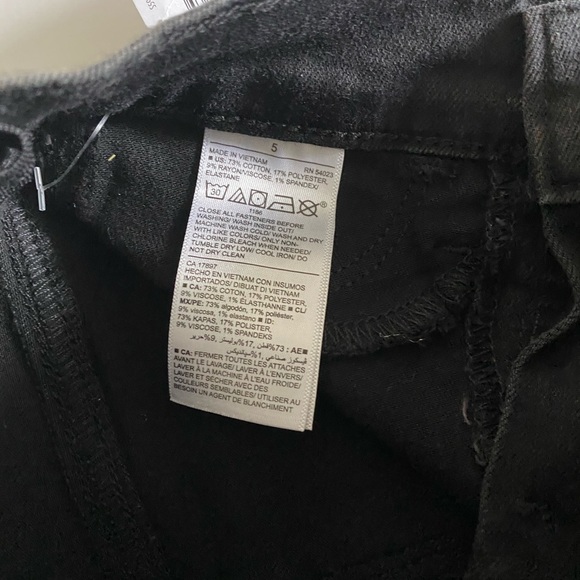 NWT Girls Old Navy Rockstar Jeans size 5 - Picture 4 of 5